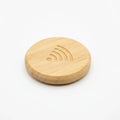 Bamboo Disc Tag - NFC Google review product by MustTag