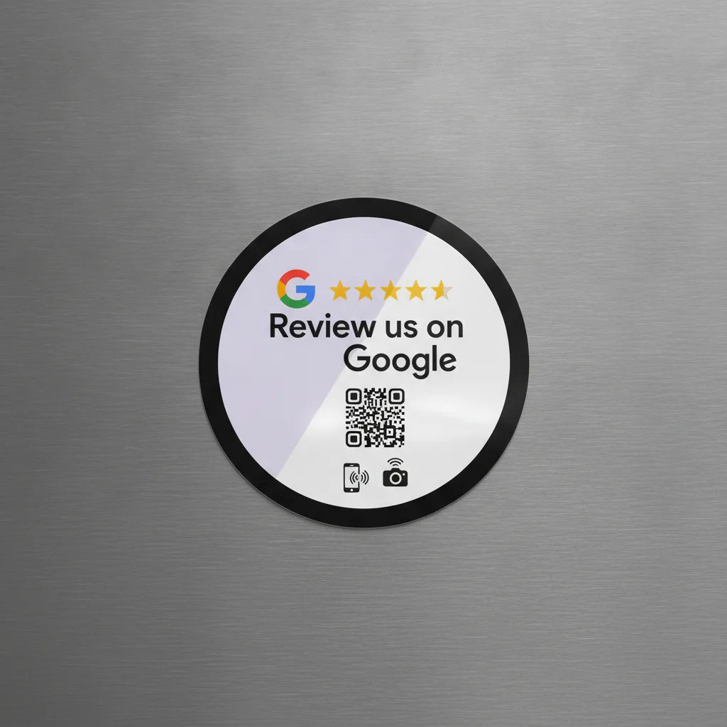 Anti-Metal NFC Sticker - NFC Google review product by MustTag