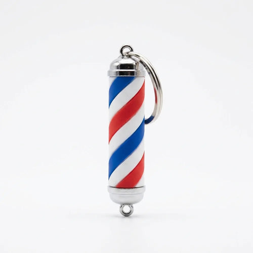 Barber Pole Shaped Tag - NFC Google review product by MustTag