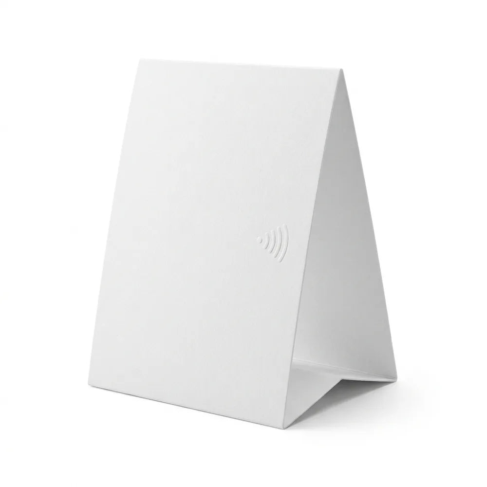 Table Tent - NFC Google review product by MustTag